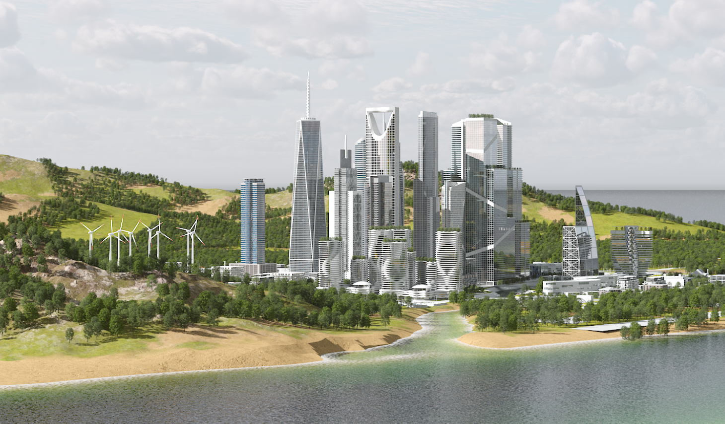 Interactive 3D Website for a Smart City Solution preview