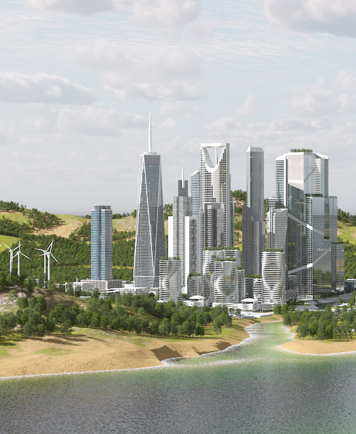 Website with 3D graphics preview