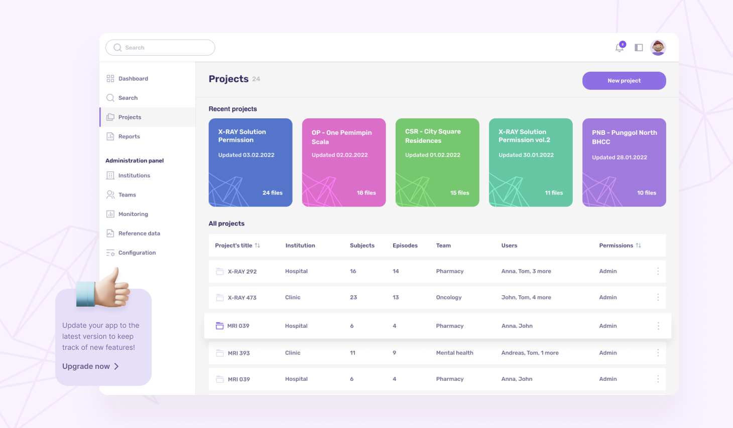 AI imaging tool for diagnostics preview