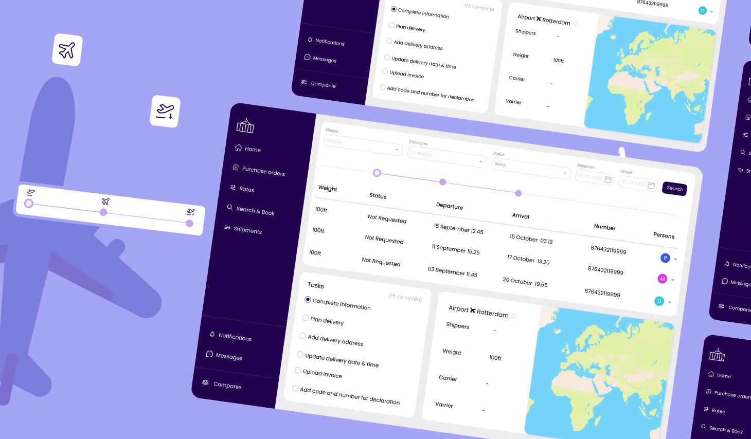 Making a freight booking platform preview
